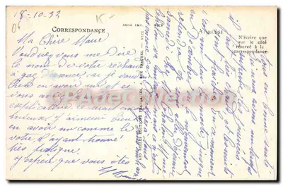 Juan-les-Pins — A Hora do Banho — LL — n°140 — Verso