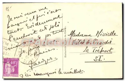 Juan-les-Pins — Algemene uitzicht — CAP, n° 137 — Achterkant