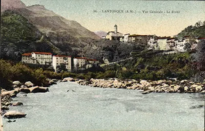 Lantosque (A.M.) — Vista Geral — Le Rivet