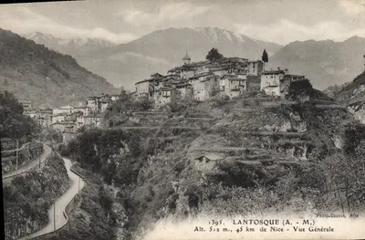 Lantosque (A.-M.) — Vista Geral — Photo-Cauvin, Nice