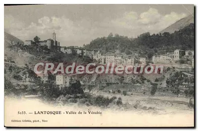 Lantosque — Vale da Vésubie — Edição Giletta, fot., Nice, n° 5033