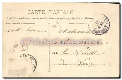 Luceram — Ogólny widok — Cime de Braus i Col de l'Ablé — wydane przez Nîmes — Rewers