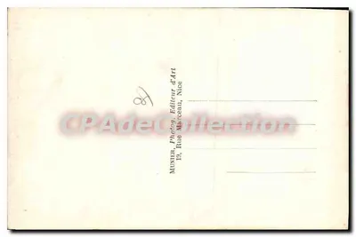 Menton — Stara ulica — MUNIER, Fotograf, Nice — Rewers