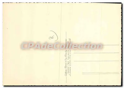 Mônaco — Lembrança da Principalidade de Mônaco — Edições René & Père Mouchy — Verso