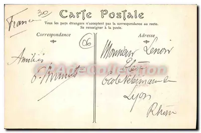 Monako — Plac Pałacu, Przejazd Karabinierów w dniu uroczystości Princesy — Kolekcje ND Fot, n° 656 — Rewers