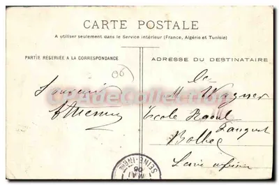 NICE - Pranie w Paillon — L. R., n°37 — Rewers