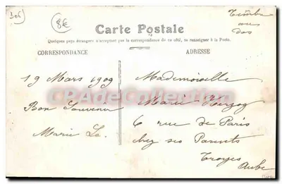 Nice — O Paillon e a Jetée-Promenade — Editor anônimo, n° 26 — Verso