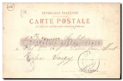 Nice — La Réserve — Wydawca nieczytelny, numer serii nieczytelny — Rewers