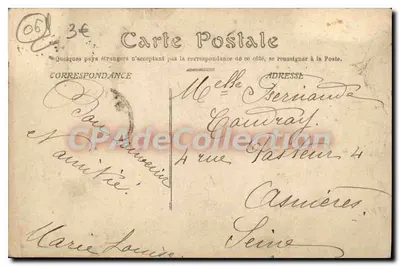 NICE — Promenade des Anglais — Edição Picard, Nice, n°162 — Verso