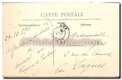 Nice — Brzeg morza — Restauracja Réserve — Wydawnictwo Picard, Nice, n°53 — Rewers