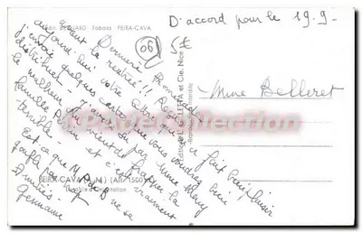 Vista di montagna — due persone su un promontorio roccioso — editore PEIRA-CAVA, n° 6 — Verso