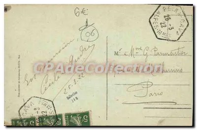 Esportes de inverno em PEIRA CAVA - Regiões de Nice (alt. 1500m) — Edit. A. Gal, Tabacs, n° 3684 — Verso