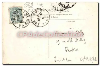 Roquebrune — Vista geral — LL. — n° 504 — Verso