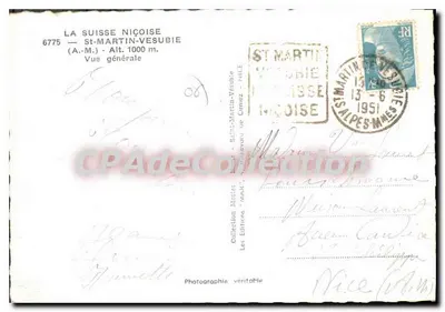 Saint-Martin-Vésubie — Vista general — Les Editions Matet, Niza — Reverso