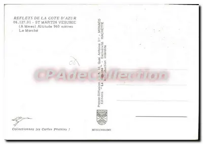 Mercado de Saint-Martin-Vésubie — Côte d'Azur — editor IRIS — Verso