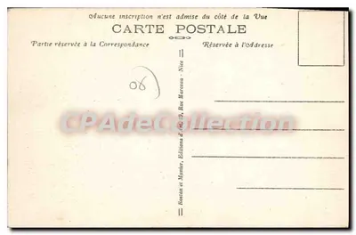 La Turbie — Fontanna (zbudowana w 1824 r.) — Wydawnictwo Marmier, nr 13 — Rewers