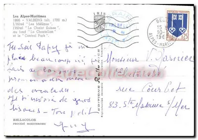 Alpy Morskie — VALBERG (alt. 1700 m.) — Wydawnictwo Rella — Rewers