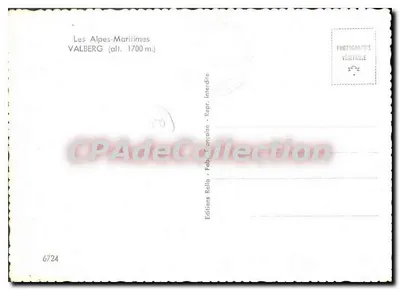Valberg — Souvenirs de Valberg — Éditions Ralla — Rewers