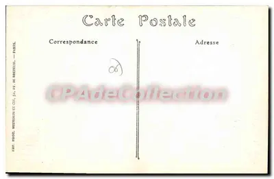 VENCE (Alpes-Maritimes) — A Praça Victor-Hugo — ND. Fot. n° 1027 — Verso