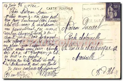 Villefranche-sur-Mer — Vista geral — A.M. n°307 — Verso