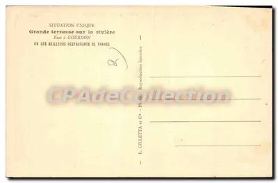 Pont-du-Loup (A.-M.) — Dois Restaurantes — Gilletta — Verso