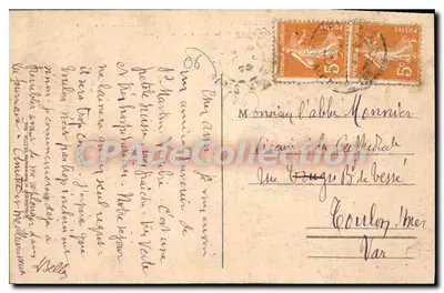 Saint-Martin-Vésubie (A.M.) — Les Colmianes y Cadena de las Alpes — Suiza Marítima — n°3743 — Reverso