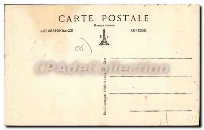 Berre-les-Alpes — Vecchia via — F. L. n°325 — Verso