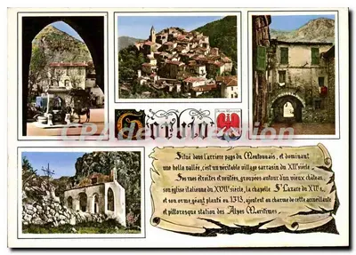 Gorbio — vila sarraquina do século XII — Edições Photoguy