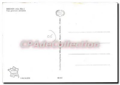 Bouyon (Alpes-Maritimes) — Ogólny widok lotniczy — Cing — Rewers