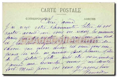 Algérie - Widok na Operę w Alżyrku — kolekcja kart pocztowych — Rewers