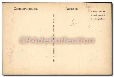 Alger — Uitzicht genomen vanaf de kade — CPAdeCollection, nummer 208 — Achterkant