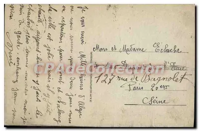 ALGER — Widok na Bab-el-Oued i N. D. d'Alger — Wydawca A. 52 des Arts Photog. TITASBOURG, nr 123 — Rewers