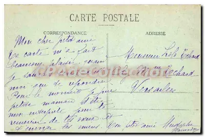 Alger - Hotel Pocztowy i Telegraficzny — Idealna kolekcja P. S. n° 435 — Rewers