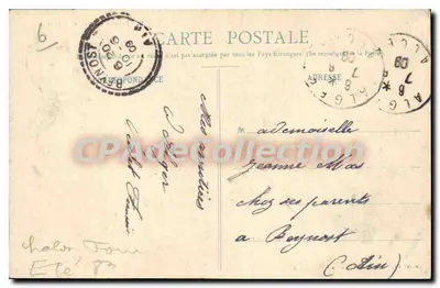 ALGER - Pałac Leciwy Gubernatora — Colleet. Huguenet, wyd., Algier — Rewers
