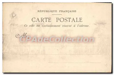ALGER — Marabu na Cmentarzu Bouzaréah — Photo-ateliers Randonin - Marseille — Rewers