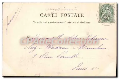 ALGER — Katedra i ulica Lyre — Kolekcja Idealna, N° 107 — Rewers