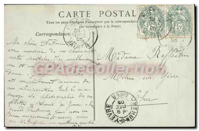 Algier — Ogólny widok z wieży lornetki — Collections ND Phot — Rewers