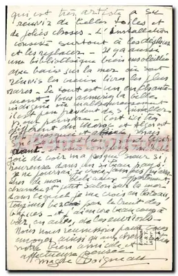 Algier — Aleja bambusów w ogrodzie doświadczalnym — Wydawca: 273 — Rewers
