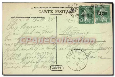 Alger — Kąt Casbah — wydawca nieznany, nr 85 — Rewers