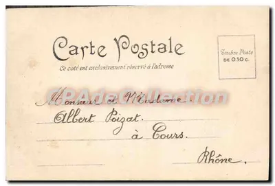 ALGER — Ogólny widok bulwary Republiki — Wydawnictwo Sauveur, Alger n°30 — Rewers