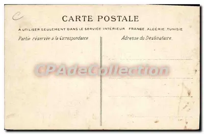 Alger — Algemene uitzicht op de boulevards — Antieke ansichtkaart stereoscoop — Achterkant