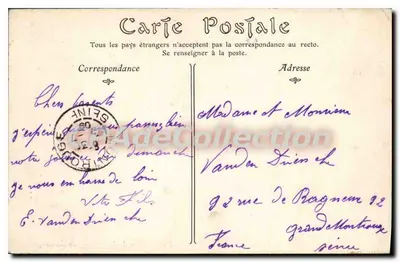 Okolice ALGER — Pałac Leciwy Gubernatora — ND Phot, nr 20 — Rewers