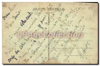 ALGER — Admiralat — widok portu z łodziami i latarnią morską — wydawca nieznany, nr 248 — Rewers