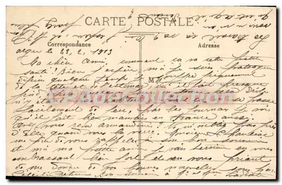 Algier — Teatr i Plac Wolności — A. L. wyd. Algier, nr 65 — Rewers