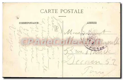 Épinal - Rue Léopold Bourg - Le Rond-Point — Fototypia Paula Testarta, Épinal — Rewers