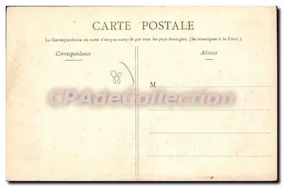 Epinal — Ogólny widok z zamku — drukarnia Ad. Weick, Saint-Dié, N° 3445 — Rewers