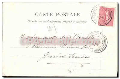 Plombières-les-Bains — Banho Romano (lado Sul) — L. Kastner, Ed. Plombières, N° 14 — Verso