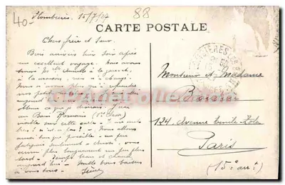 Plombières-les-Bains — Rue Stanislas — Cliché E. A. P. — Verso