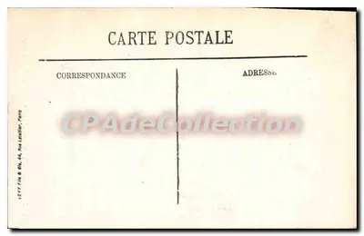 Remiremont — Monument aan de Kinderen die voor de Vaderland stierven — Uitgever LEVRÉ & Cie, Parijs, n°34 — Achterkant