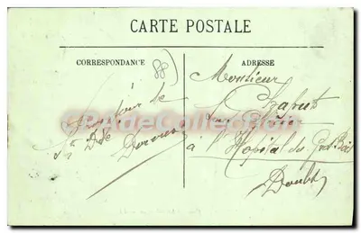 Saint-Dié — Plac Sadi Carnot — Dzielnica Saint-Martin — Wydawnictwo Galerii Modernych — Rewers